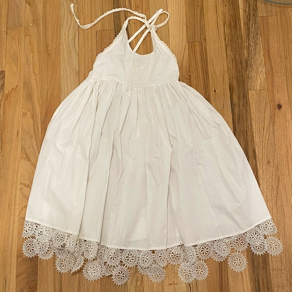 Dollcake White Halter Dress size 5 - Picture 4 of 8